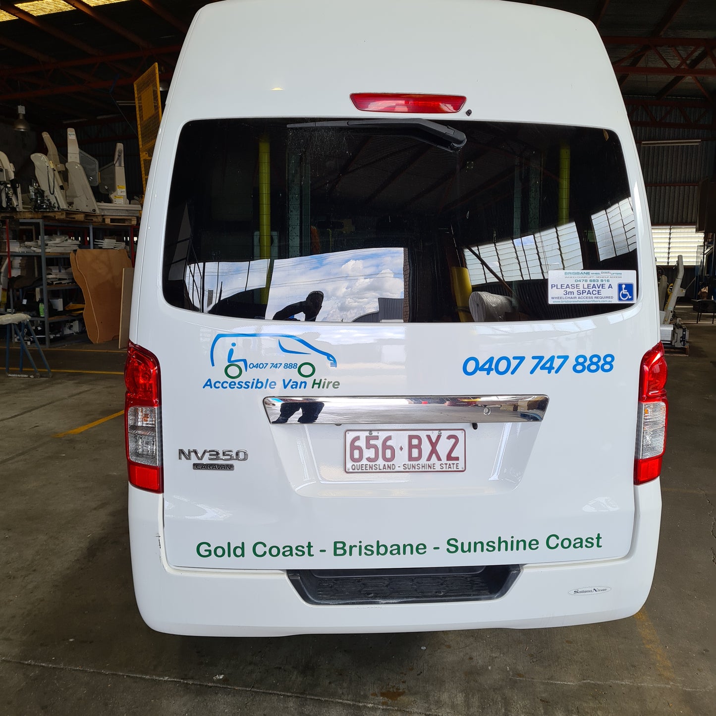 2013 Nissan Caravan Disability Hire Van