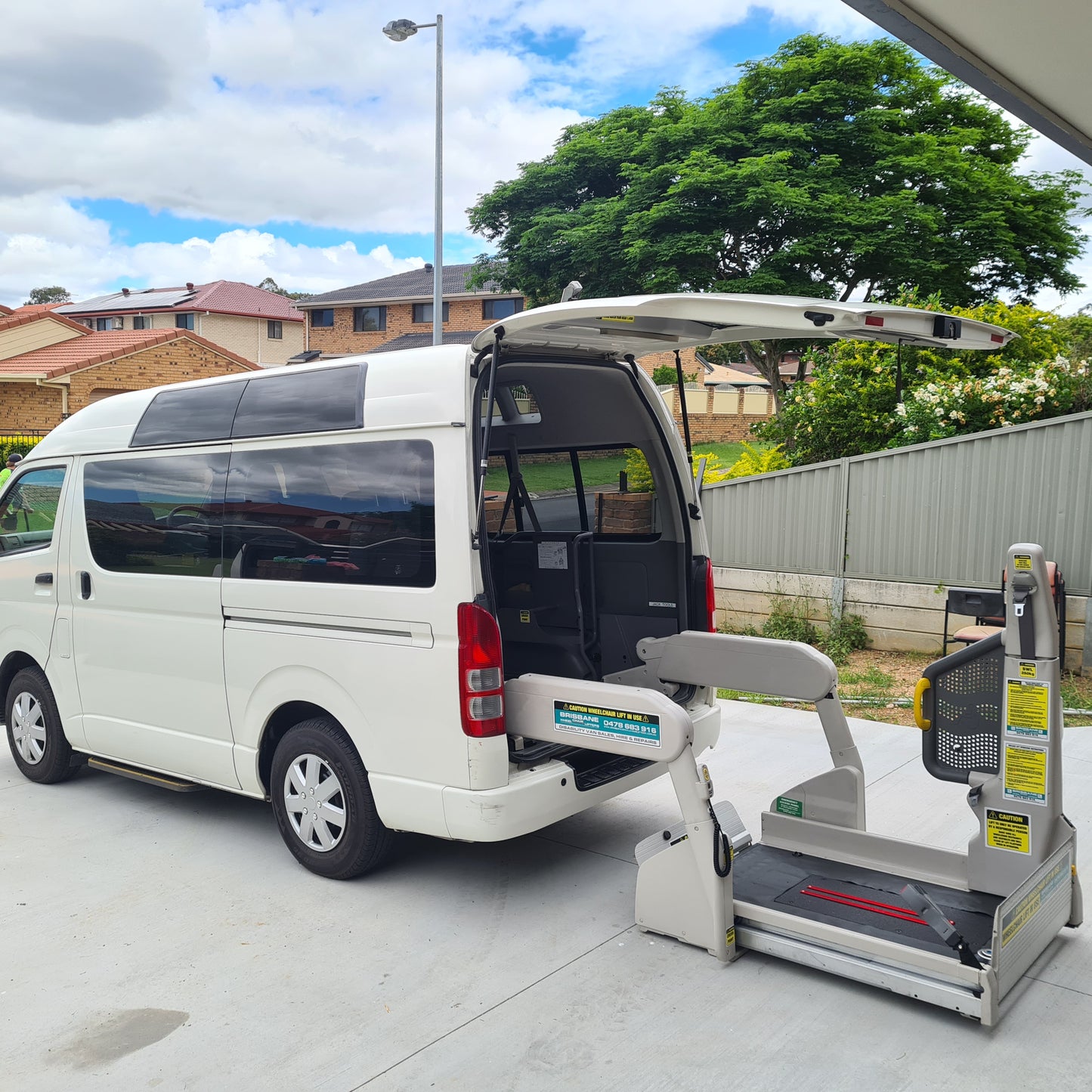 2011 Toyota Hiace Disability Hire Van