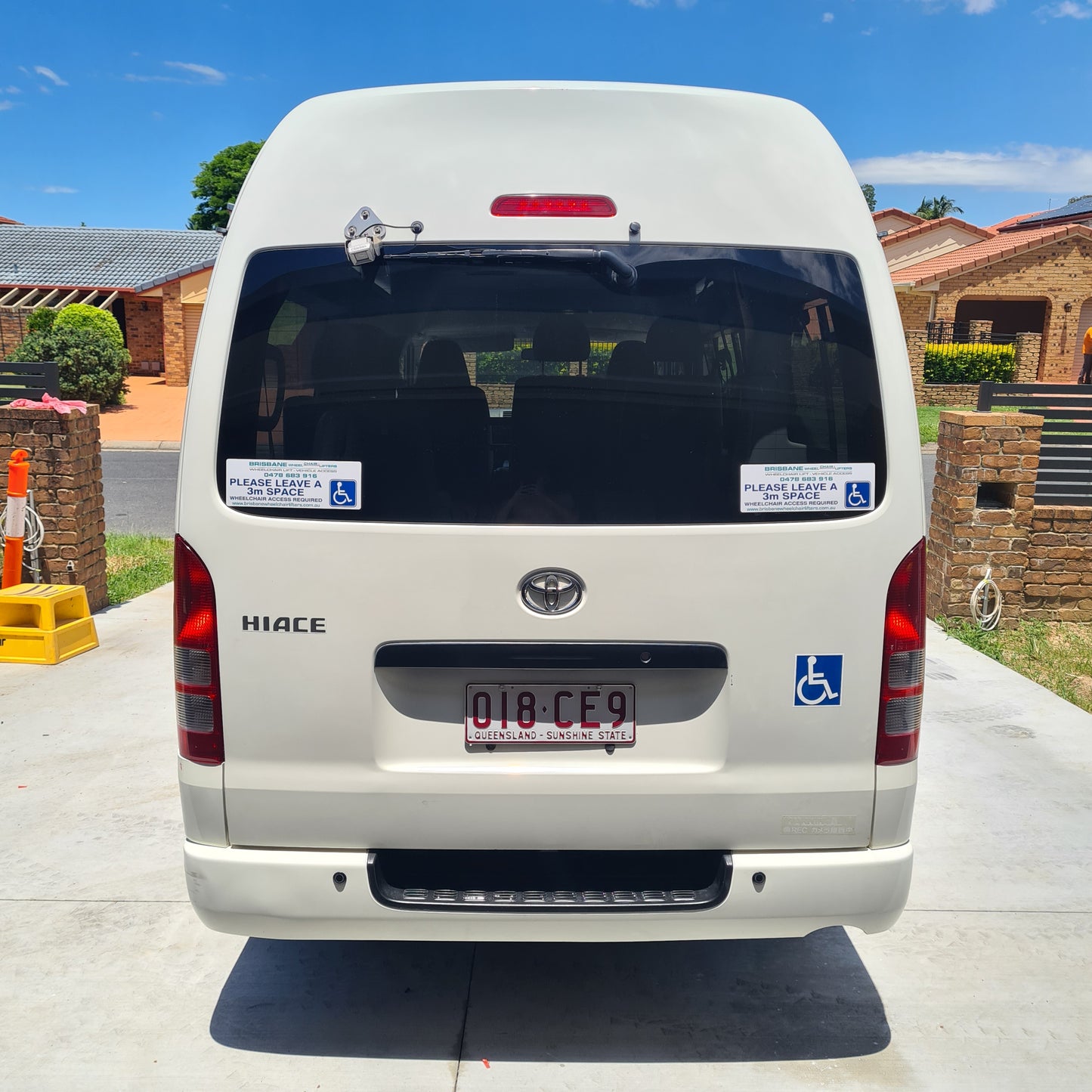 2011 Toyota Hiace Disability Hire Van