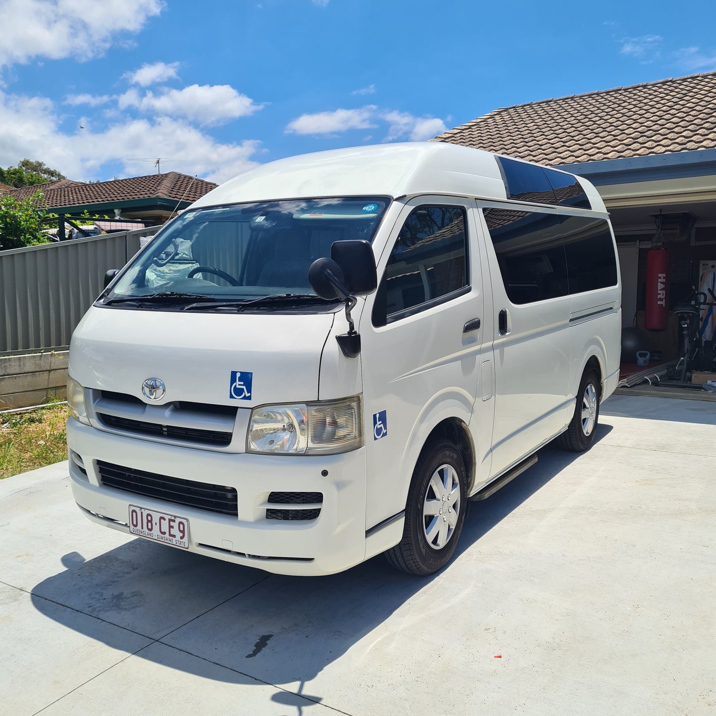 2011 Toyota Hiace Disability Hire Van