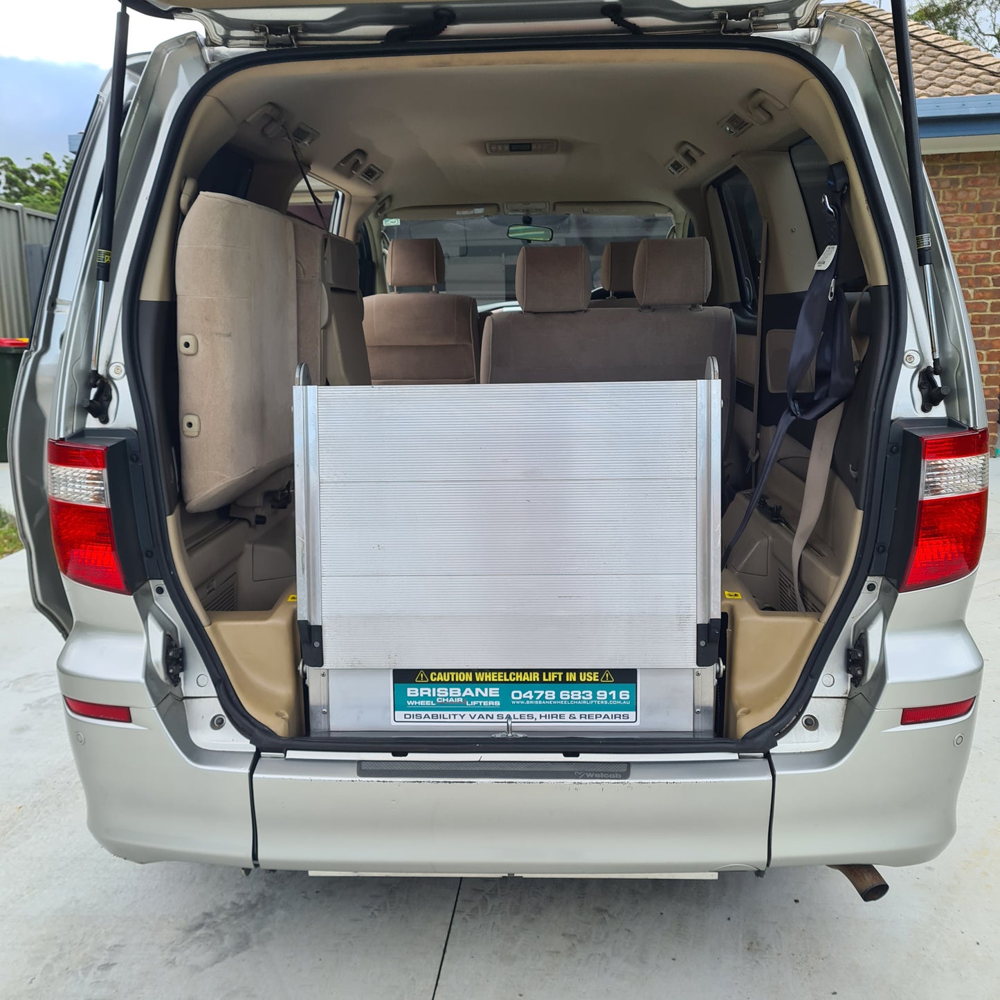 2007 Toyota Alphard Disability Hire Van