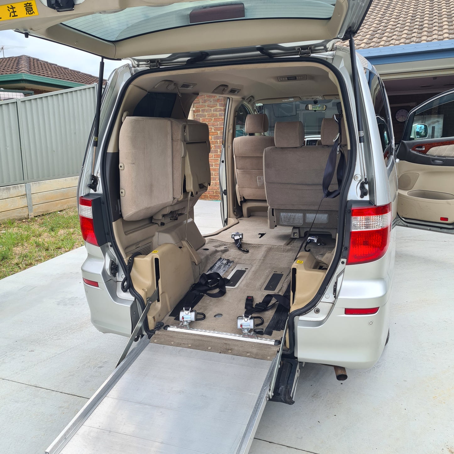 2007 Toyota Alphard Disability Hire Van