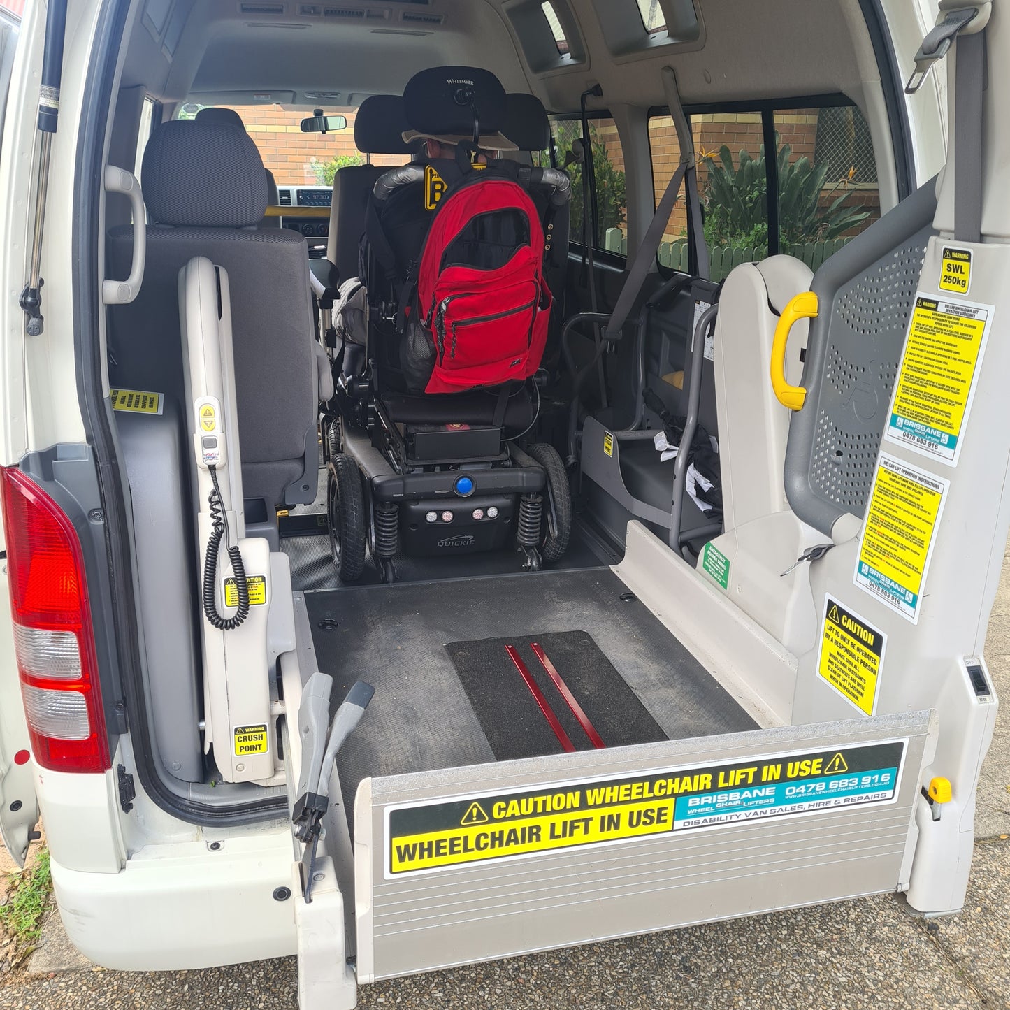 Toyota Hiace Welcab Lift Computer 1201 (POA)