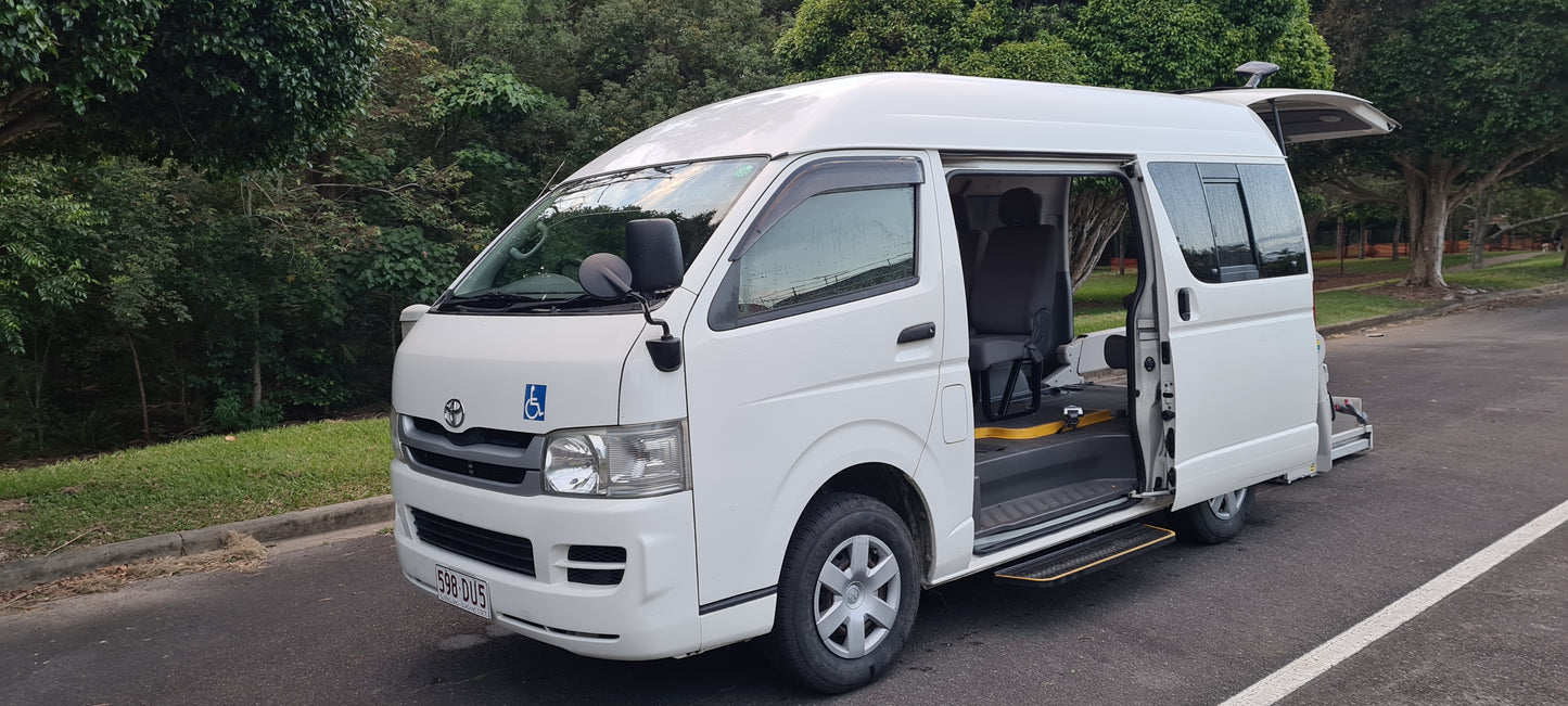 2009 Toyota Hiace Disability Hire Van