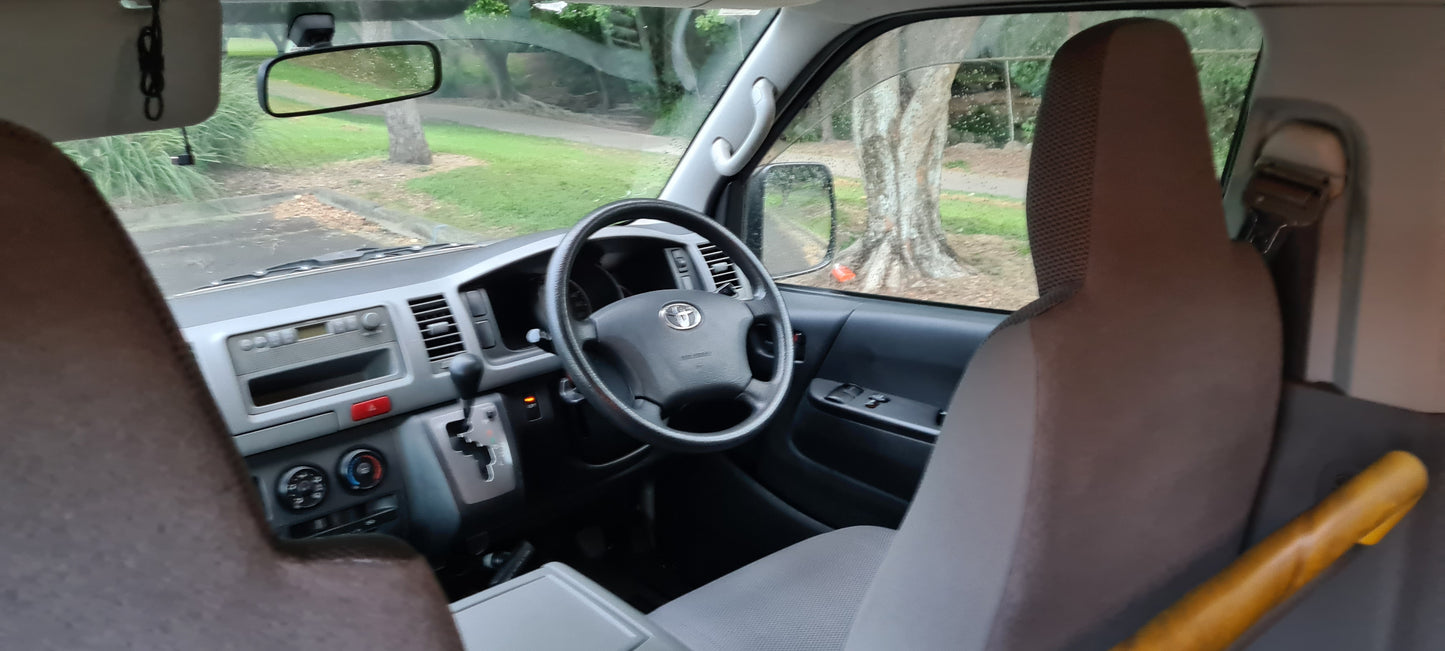 2009 Toyota Hiace Disability Hire Van