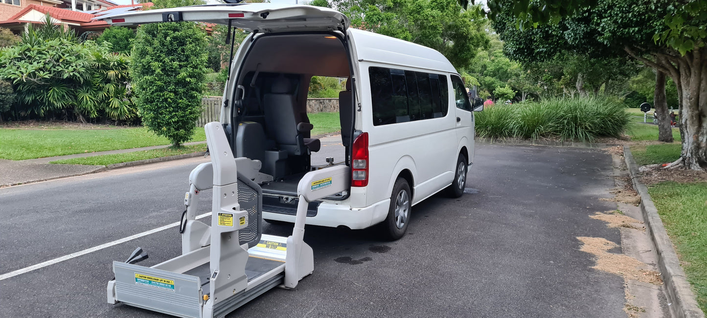 2009 Toyota Hiace Disability Hire Van