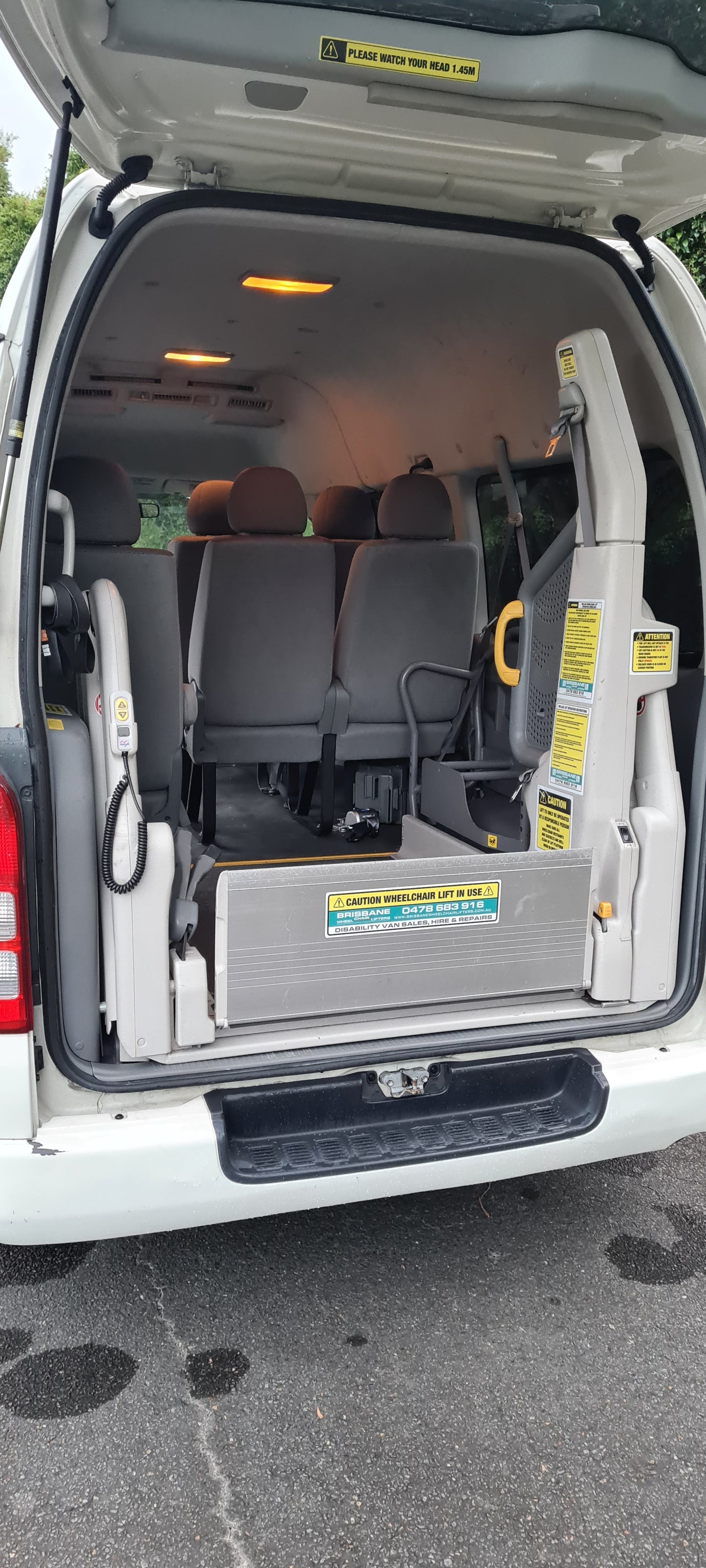 2009 Toyota Hiace Disability Hire Van