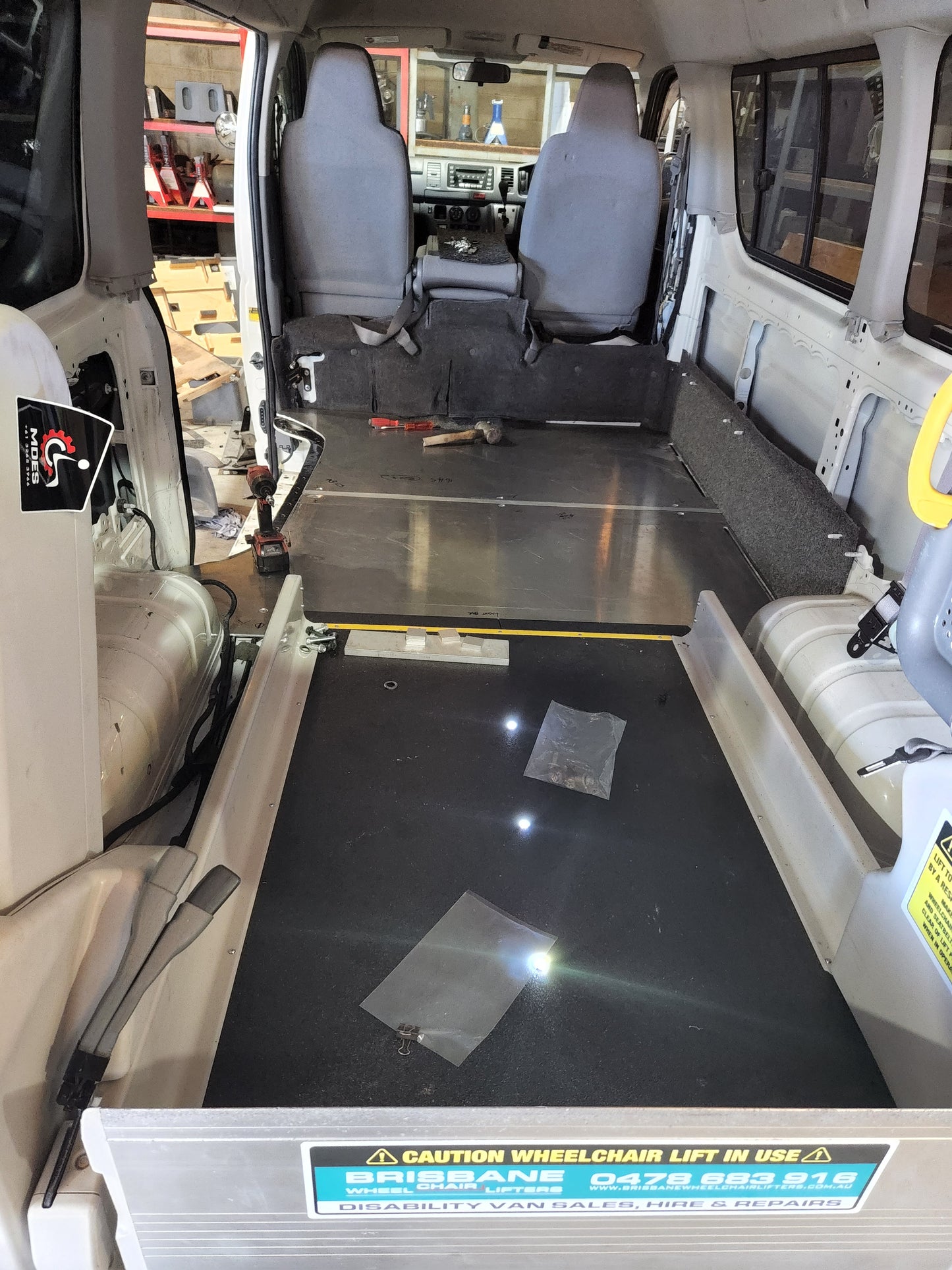 Toyota Welcab Lift Linex Floor Kit (POA)